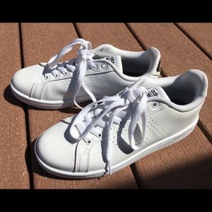 ADIDAS White Cloudfoam Sneakers